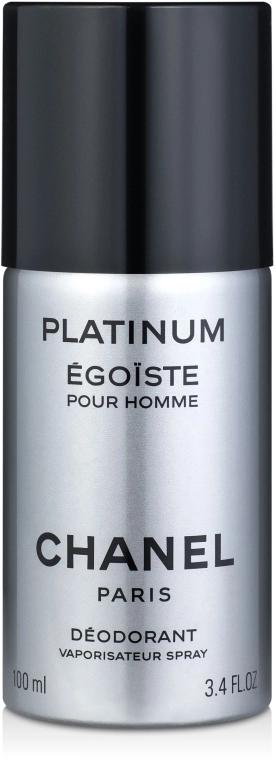 Дезодорант - спрей парфюмированный мужской - Chanel Egoiste Platinum, 100 мл - фото N1