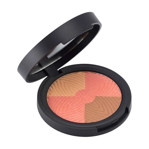 Палетка для макіяжу обличчя - Aden Cosmetics Face Sunlight Trio, 02 - Summer - фото N1