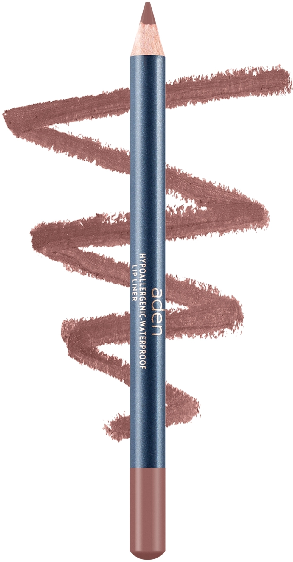 Олівець для губ - Aden Cosmetics Lip Liner Pencil, 21 - Carnal - фото N1