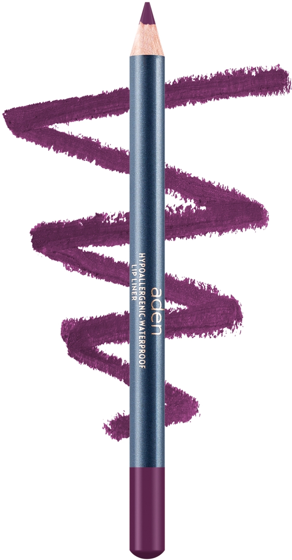 Карандаш для губ - Aden Cosmetics Lip Liner Pencil, 35 - Bordeaux - фото N1