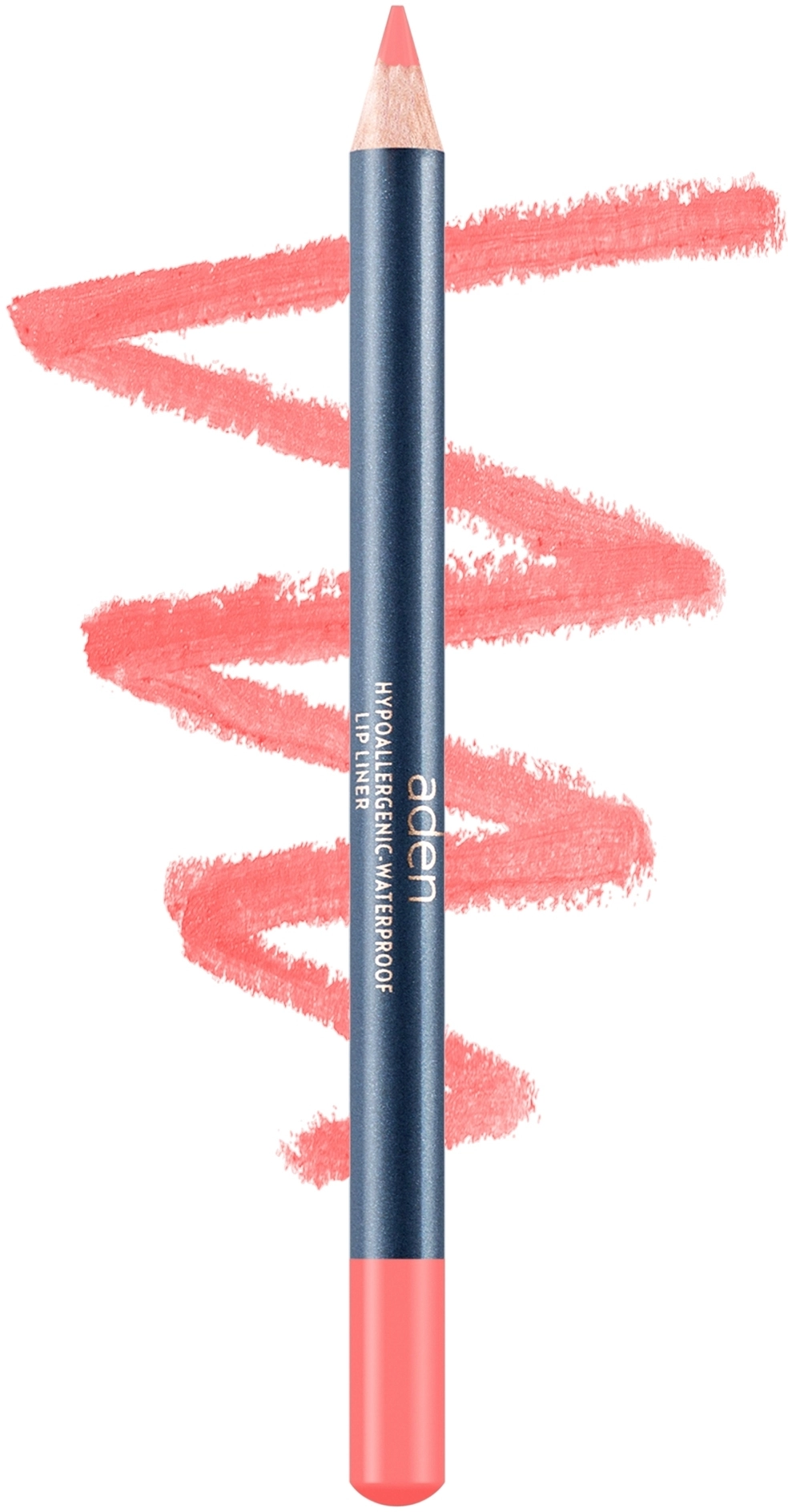 Олівець для губ - Aden Cosmetics Lip Liner Pencil, 45 - Papaya - фото N1