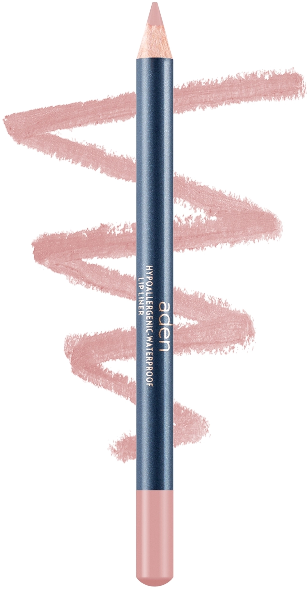 Олівець для губ - Aden Cosmetics Lip Liner Pencil, 46 - Nude - фото N1