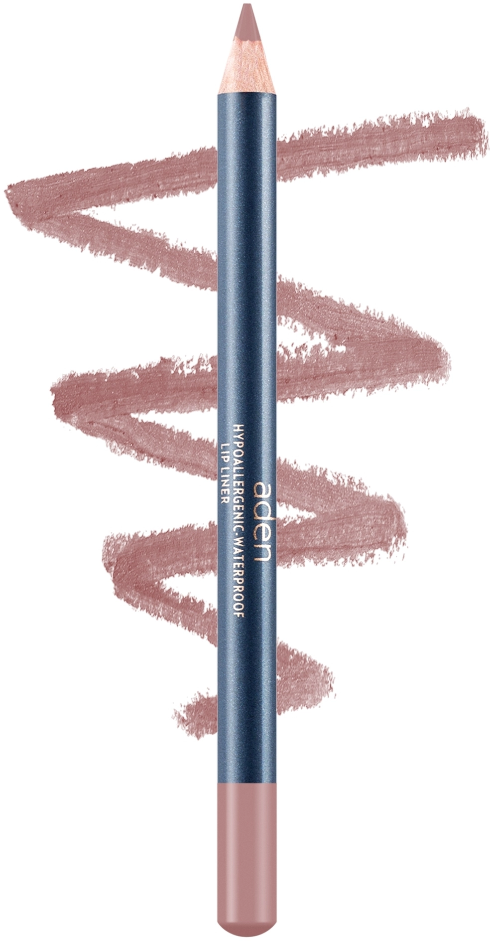 Олівець для губ - Aden Cosmetics Lip Liner Pencil, 62 - Extreme Nude - фото N1