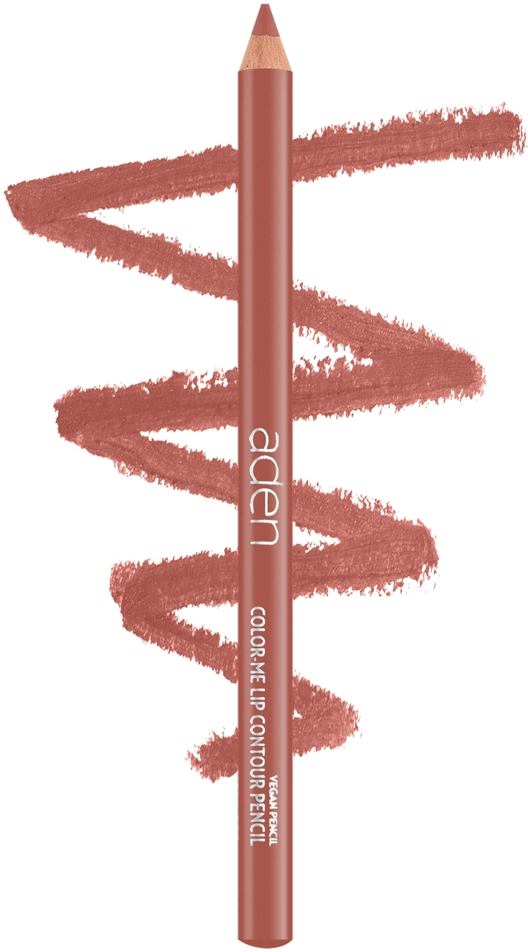 Олівець для контуру губ - Aden Cosmetics Lip Contour Pencil, 01 - Nude - фото N1