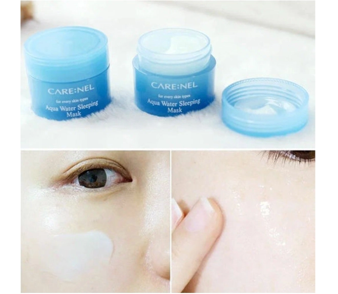 Маска увлажняющая ночная для лица - Carenel Aqua Night Mask, 15 мл - фото N2