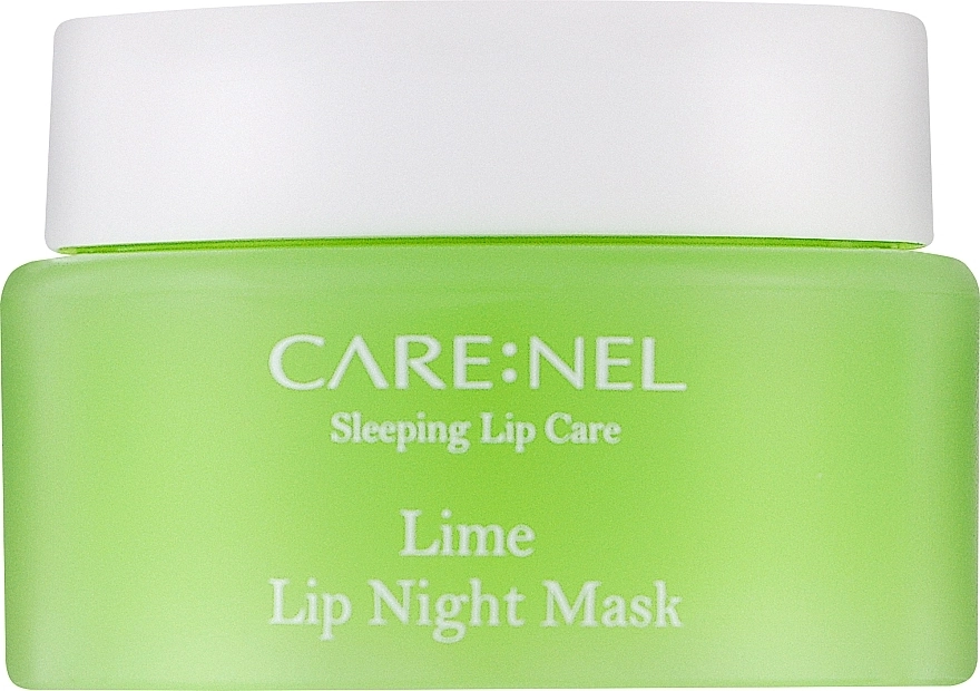 Маска зволожуюча для губ з ароматом лайма - Carenel Lime Lip Night Mask, 23 г - фото N1