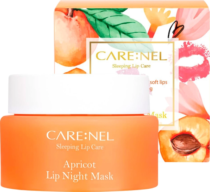 Маска нічна для губ з абрикосом - Carenel Apricot Lip Night Mask, 23 г - фото N2