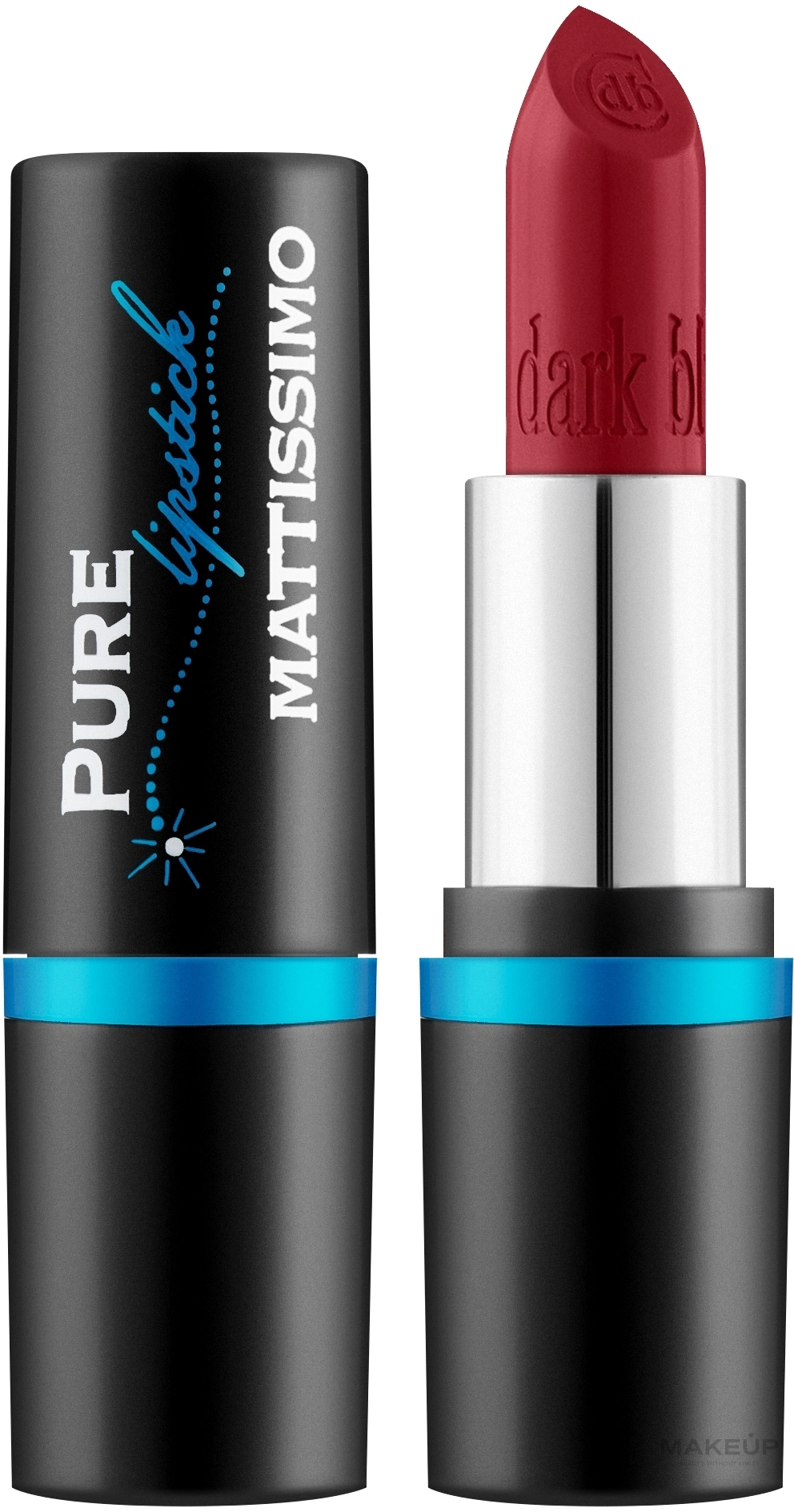 Помада для губ матирующая - Dark Blue Cosmetics Pure Lipstick Mattissimo, 750 - фото N1