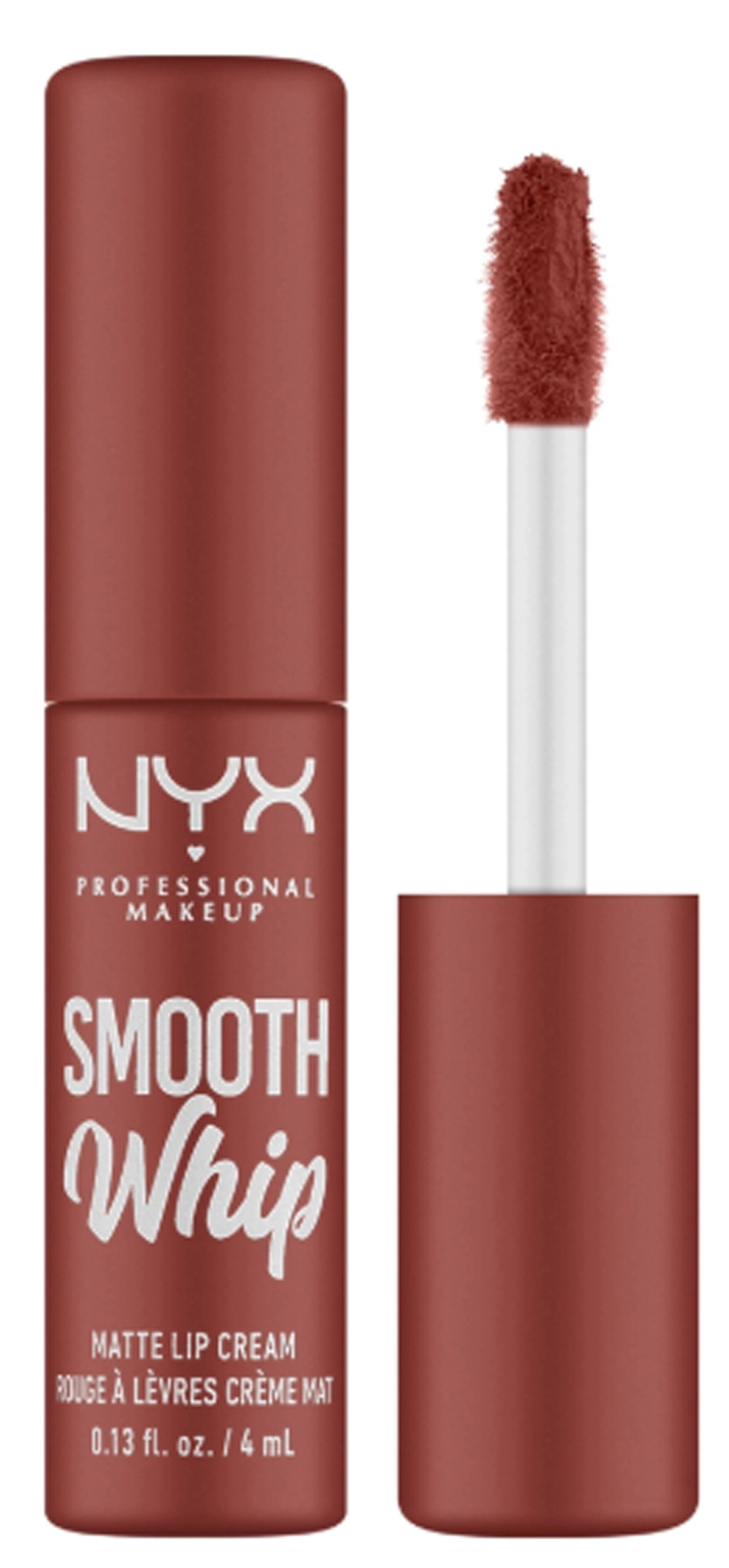 Жидкая матовая помада-крем для губ - NYX Professional Makeup Smooth Whip Matte Lip Cream, 03 - Latte Foam - фото N1