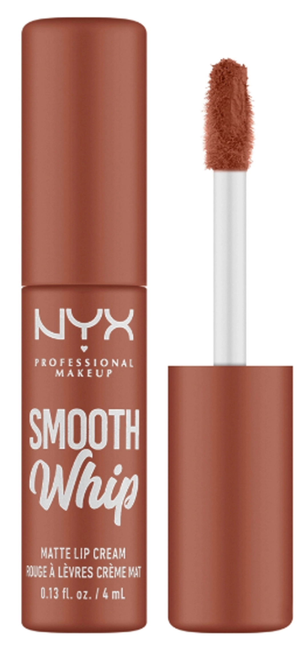 Жидкая матовая помада-крем для губ - NYX Professional Makeup Smooth Whip Matte Lip Cream, 06 - Faux Fur - фото N1