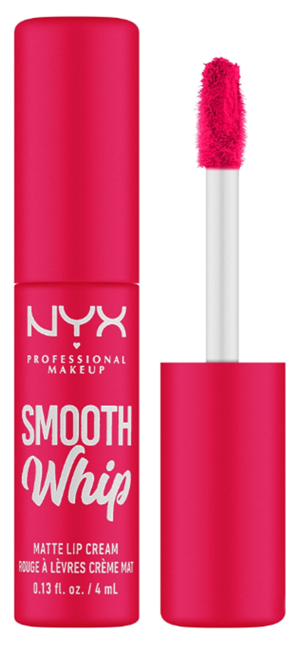 Жидкая матовая помада-крем для губ - NYX Professional Makeup Smooth Whip Matte Lip Cream, 10 - Pillow Fight - фото N1