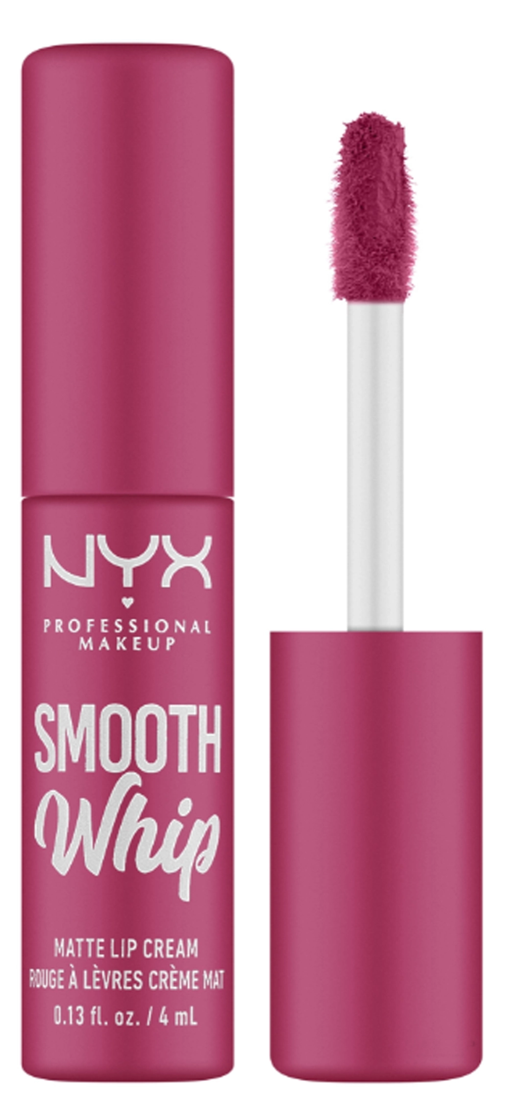 Жидкая матовая помада-крем для губ - NYX Professional Makeup Smooth Whip Matte Lip Cream, 18 - Onesie Funsie - фото N1