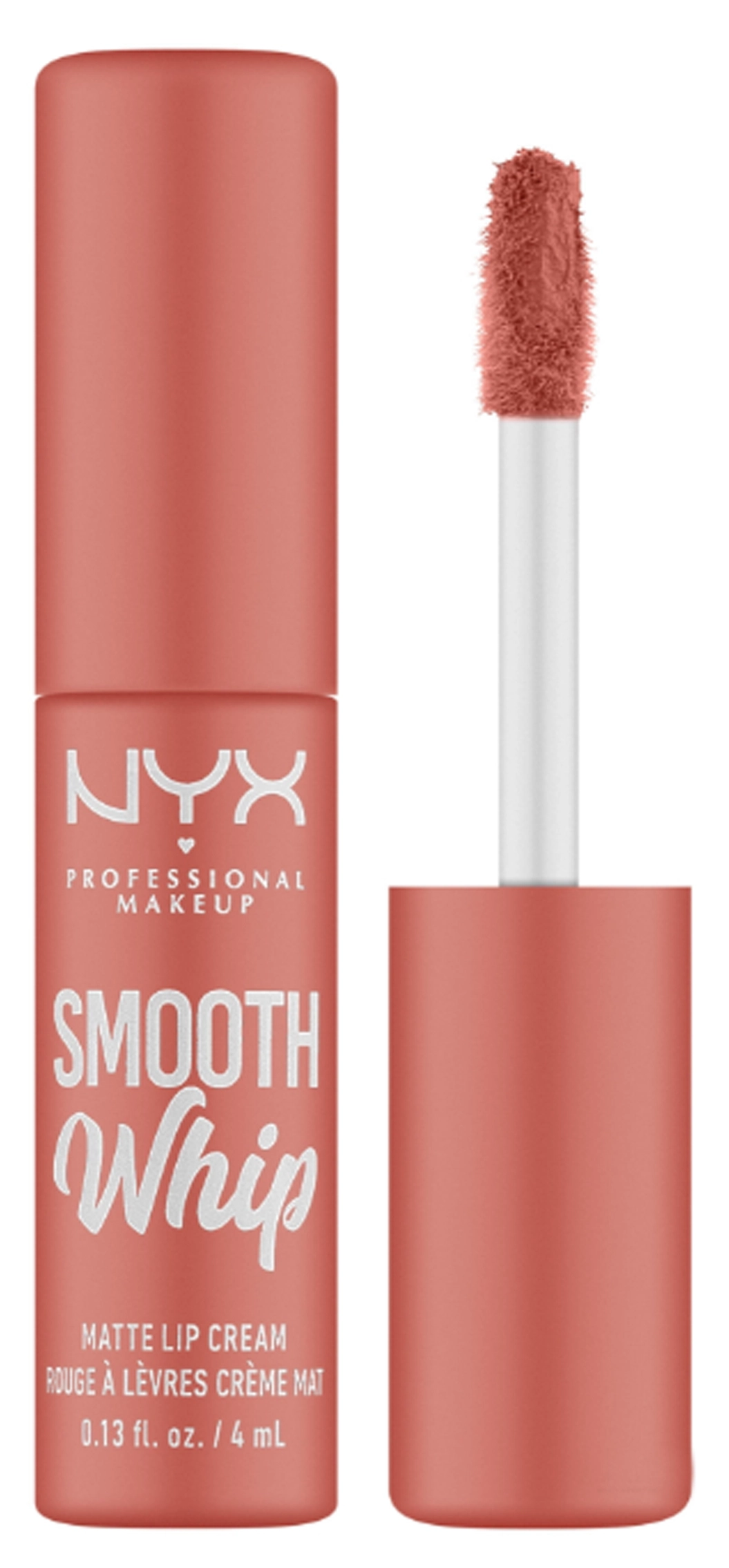 Жидкая матовая помада-крем для губ - NYX Professional Makeup Smooth Whip Matte Lip Cream, 22 - Cheeks - фото N1