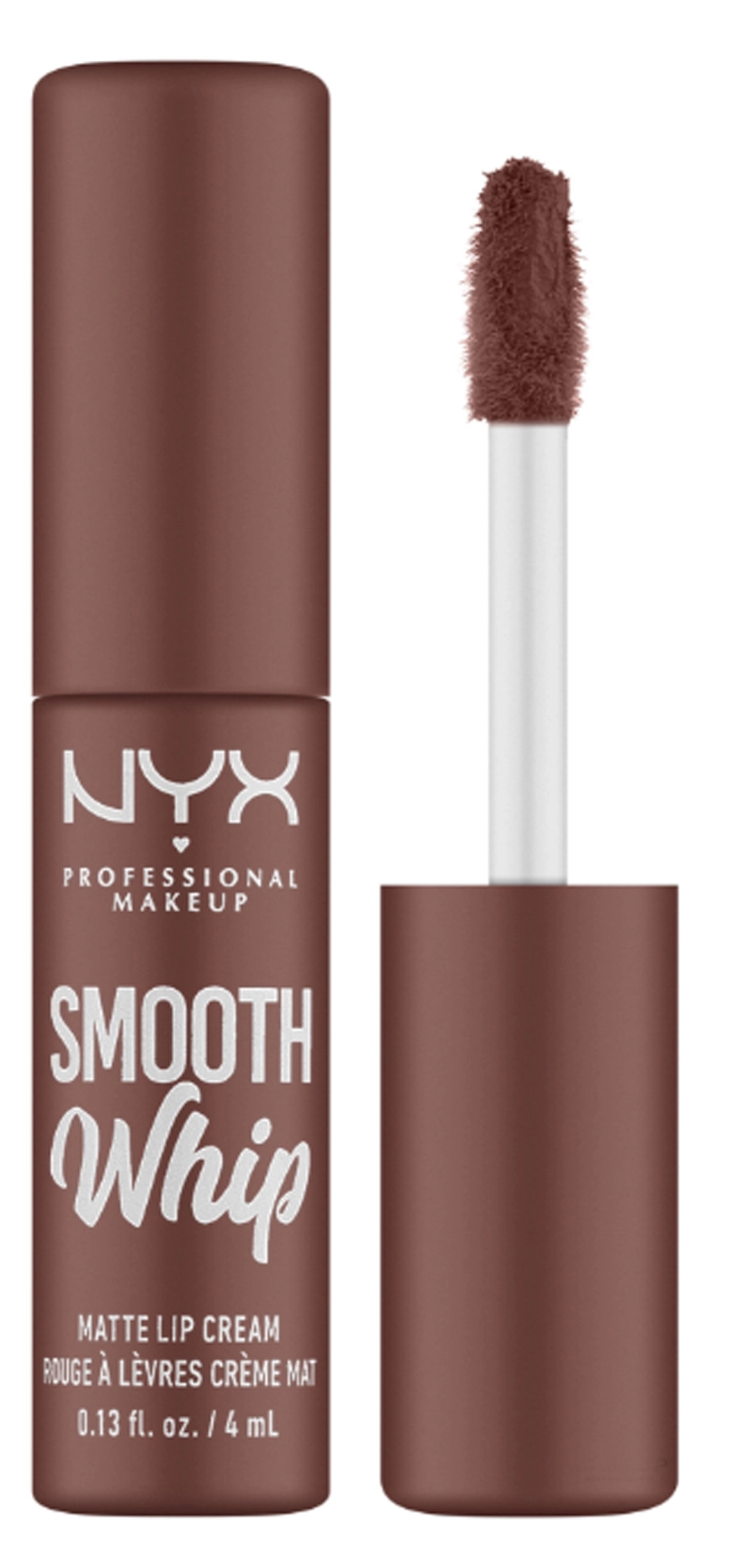 Жидкая матовая помада-крем для губ - NYX Professional Makeup Smooth Whip Matte Lip Cream, 17 - Thread Count - фото N1