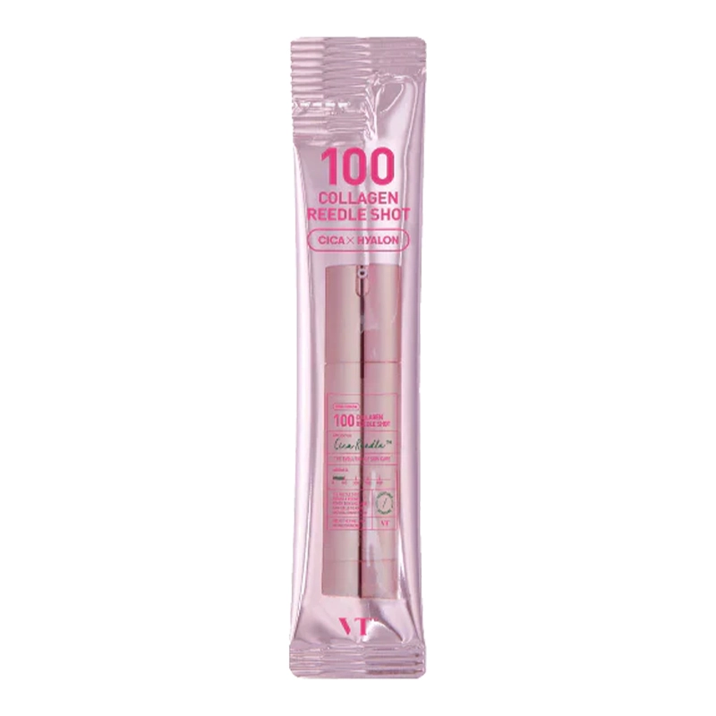 Сироватка для обличчя зі спікулами та колагеном - VT Cosmetics Collagen Reedle Shot 100, 2 мл - фото N1