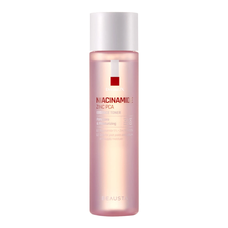 Тонер для лица с ниацинамидом и цинком - BEAUSTA Derma2X Niacinamide Zinc PCA Toner, 200 мл - фото N1