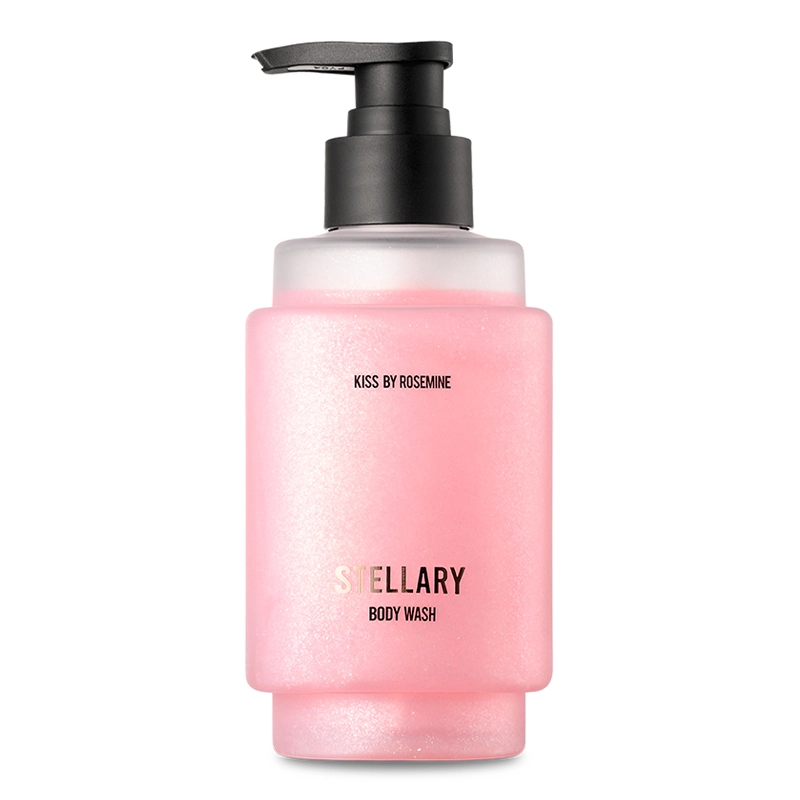 Гель для душу парфумований із шиммером ФРУКТИ та МУСКУС - Kiss by Rosemine Stellary Body Wash SENSUALITY, 300 мл - фото N1