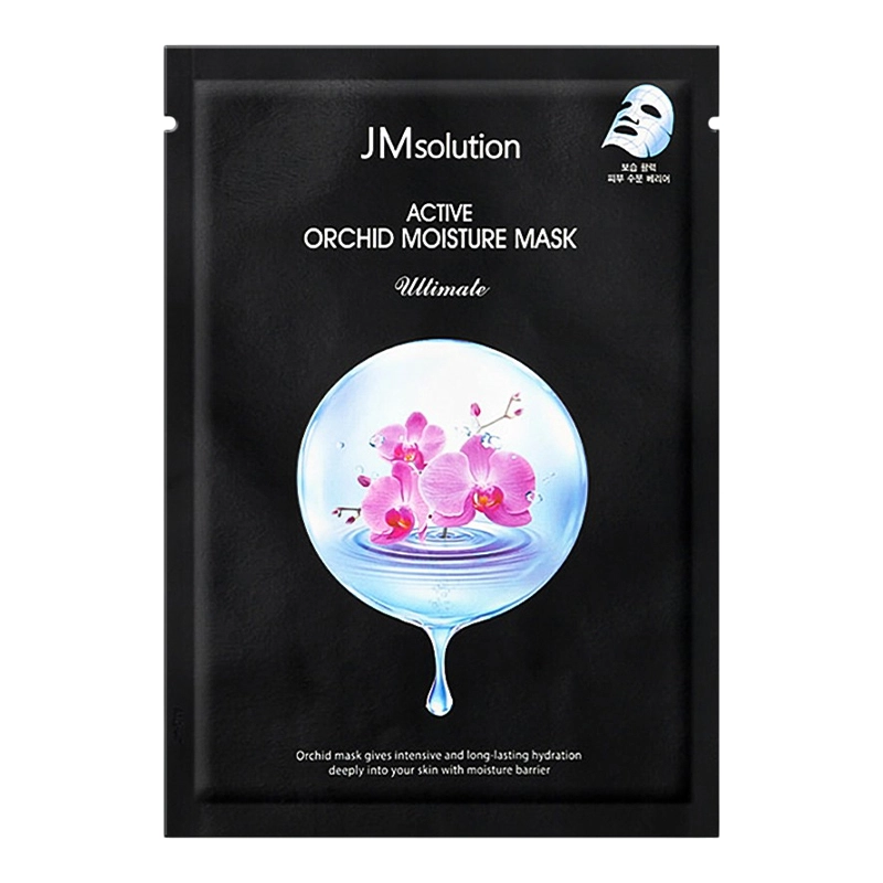 Тканевая маска с экстрактом орхидеи - JMsolution Active Orchid Moisture Mask Ultimate, 1 шт - фото N1