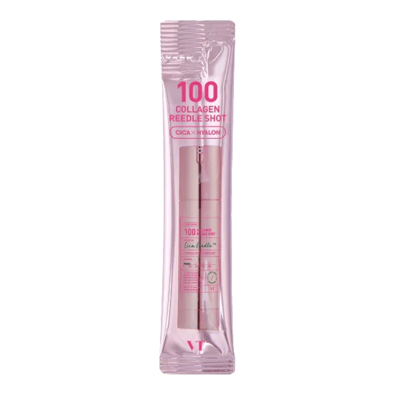 Сироватка для обличчя зі спікулами та колагеном - VT Cosmetics Collagen Reedle Shot 100, *PACK* (2ml*10ea) - фото N2