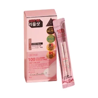 Сироватка для обличчя зі спікулами та колагеном - VT Cosmetics Collagen Reedle Shot 100, *PACK* (2ml*10ea) - фото N1