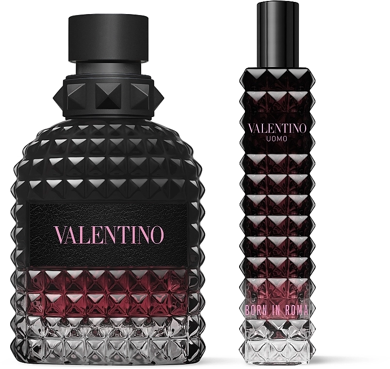 Набір парфумований для чоловіків - Valentino Uomo Born in Roma Intense, edp/50ml + edp/15ml - фото N2