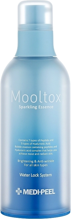 Увлажняющая эссенция для лица - Medi peel Aqua Mooltox Sparkling Essence, 100 мл - фото N1