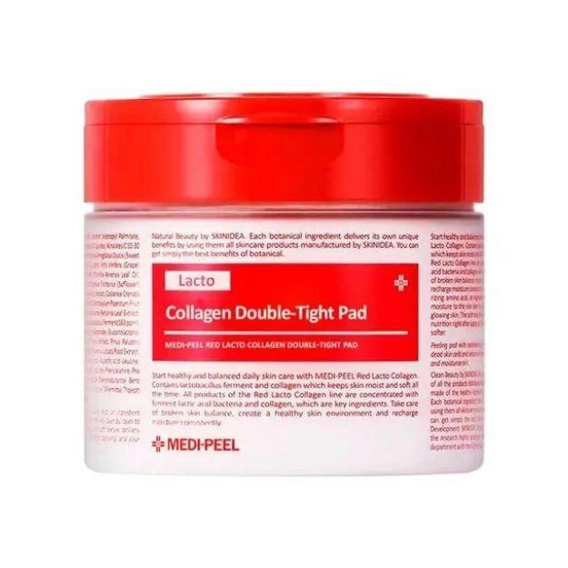 Пилинг-педы с коллагеном и бифидобактериями - Medi peel RED LACTO COLLAGEN DOUBLE TIGHT PAD, 70 шт - фото N1