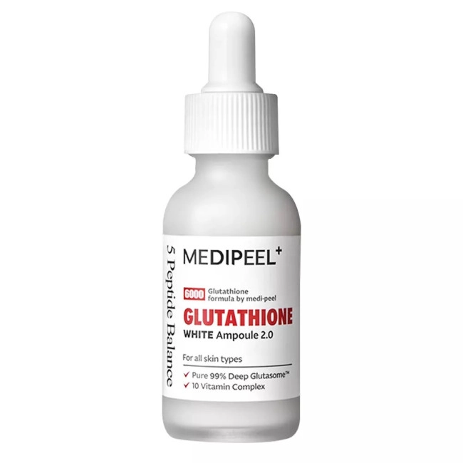 Сыворотка ампульная осветляющая - Medi peel Bio-Intense Glutathione White Ampoule 2.0, 30 мл - фото N1