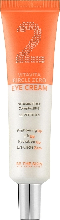 Крем для кожи вокруг глаз - Be The Skin Vitavita сircle zero eye cream, 30g - фото N2