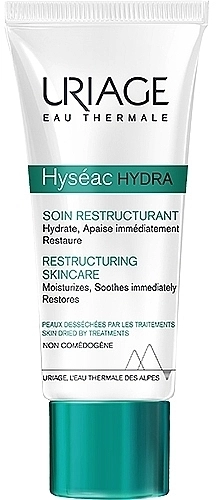 Восстанавливающий успокаивающий уход - Uriage Hyseac Hydra Restructuring Skin Care, 40ml - фото N1