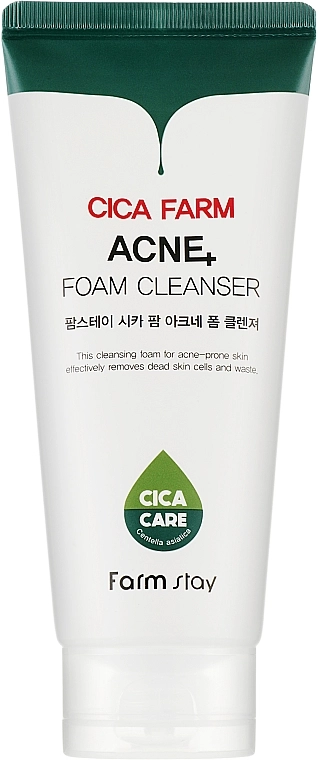 Очищающая пенка для проблемной кожи - FarmStay Farm Acne Foam Cleanser, 180 мл - фото N1