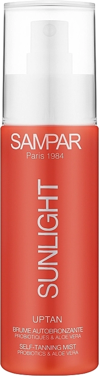 Спрей для загара лица - Sampar Sunlight Uptan Self-Tanning Mist, 100 мл - фото N1