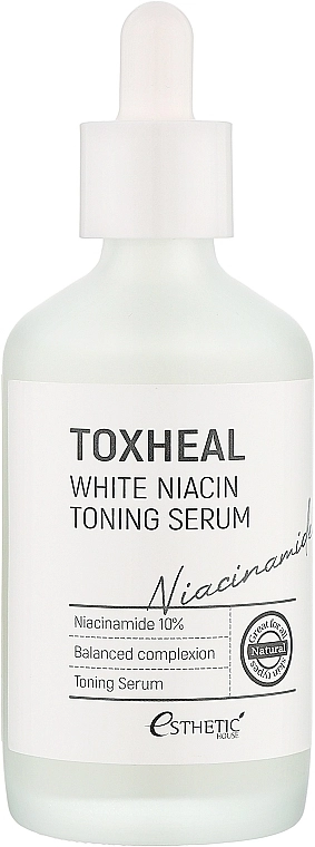 Сыворотка для осветления кожи лица - Esthetic House Toxheal White Niacin Toning Serum, 100 мл - фото N1