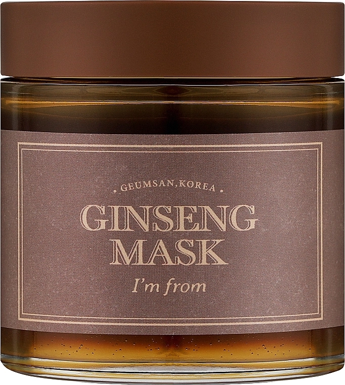 Маска антивозрастная с женьшенем - I'm From Ginseng Mask, 120 г - фото N1