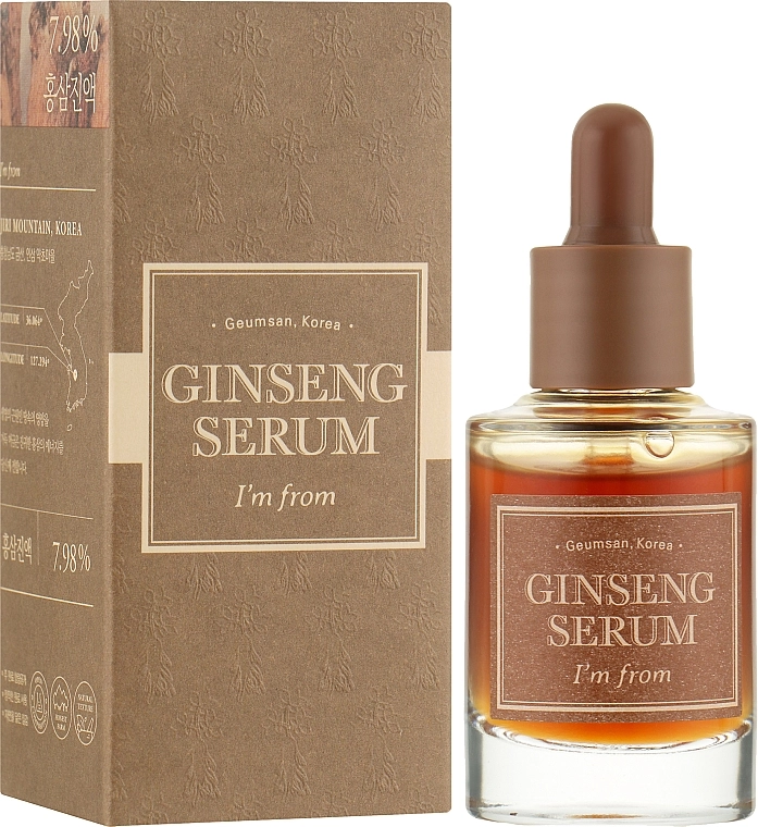 Сироватка омолоджуюча з женьшенем - I'm From Ginseng Serum, 30 мл - фото N1