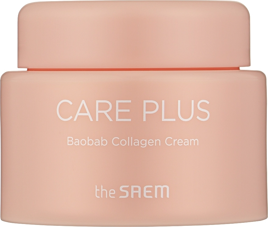 The Saem Колагеновий крем з екстрактом баобаба Care Plus Baobab Collagen Cream - фото N1