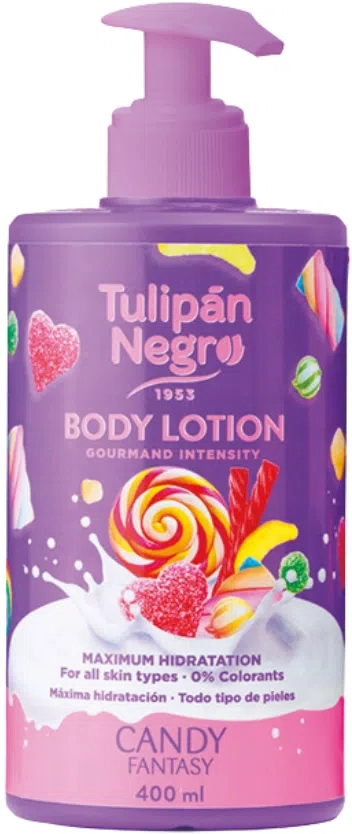 Лосьон для тела "Сладкие фантазии" - Tulipan Negro Candy Fantasy Body Lotion, 400 мл - фото N1