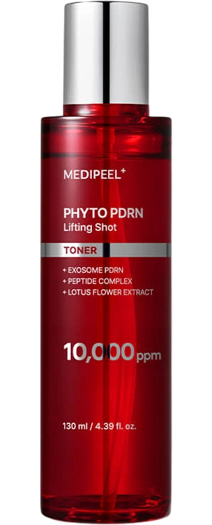 Антивіковий ліфтинг-тонер для обличчя з PDRN та екзосомами - Medi peel Phyto Exosome PDRN Lifting Shot Toner, 130 мл - фото N1