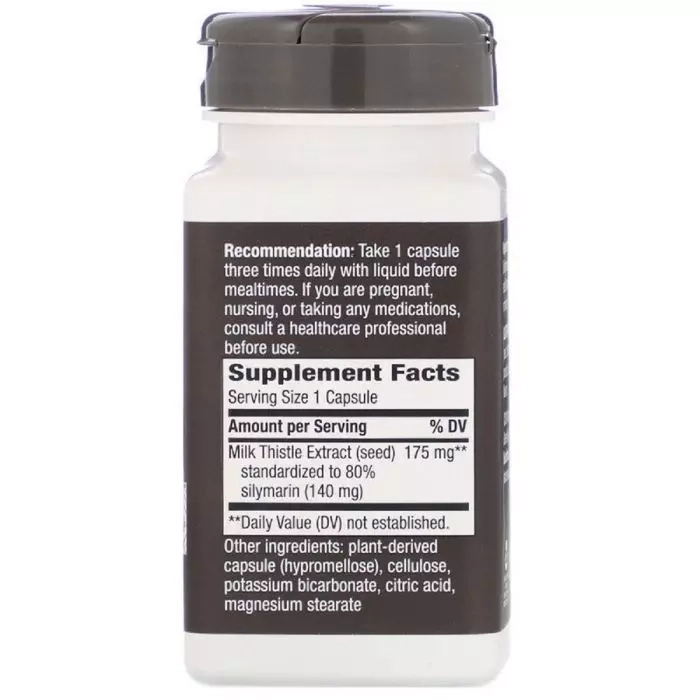 Формула підтримки печінки з Розторопшею - Nature's Way Thisilyn Milk Thistle Liver Support Formula, 100 вегетаріанських капсул - фото N2