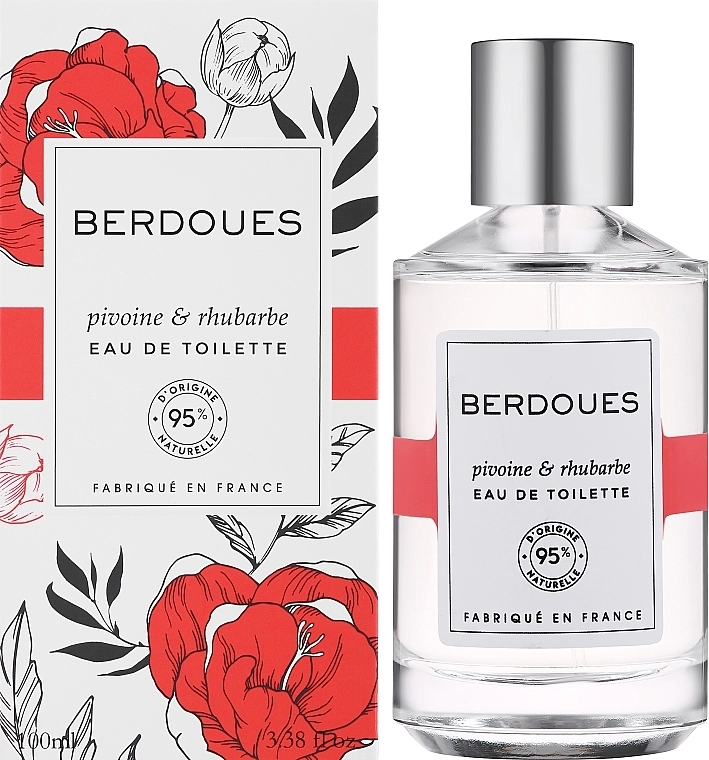 Туалетная вода для женщин - Berdoues 1902 Pivoine & Rhubarbe, 100ml - фото N1