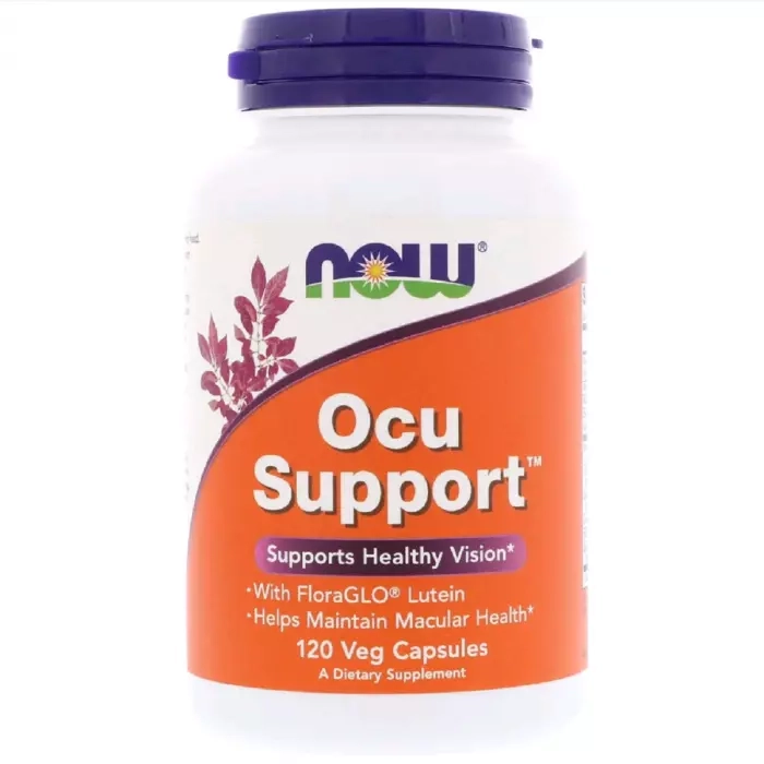 Витамины для поддержки глаз - Now Foods Ocu Support, 120 веганских капсул - фото N1