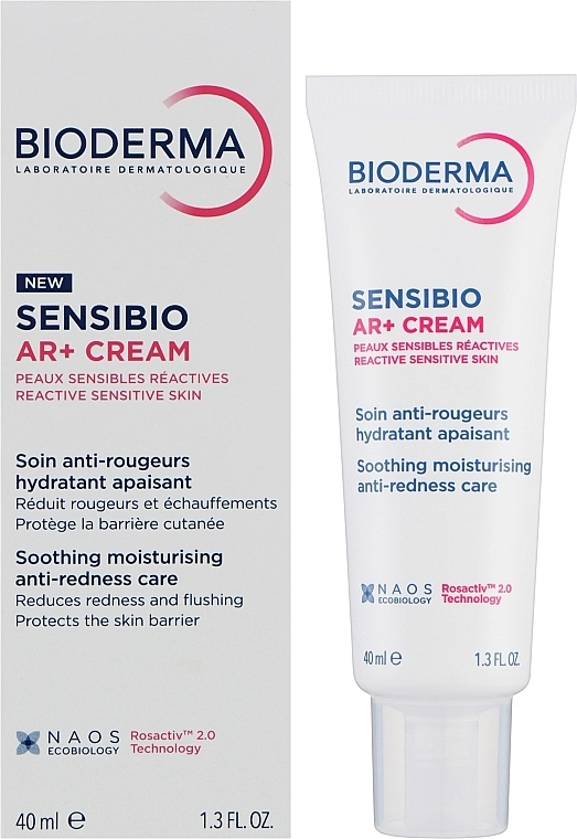 Крем проти червоності - Bioderma Sensibio AR Anti-Redness Cream, 40ml - фото N1