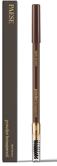 Тіні-олівець для брів - Paese Powder Browpencil, Dark Brown - фото N2