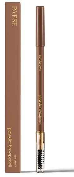 Тіні-олівець для брів - Paese Powder Browpencil, Soft Brown - фото N2