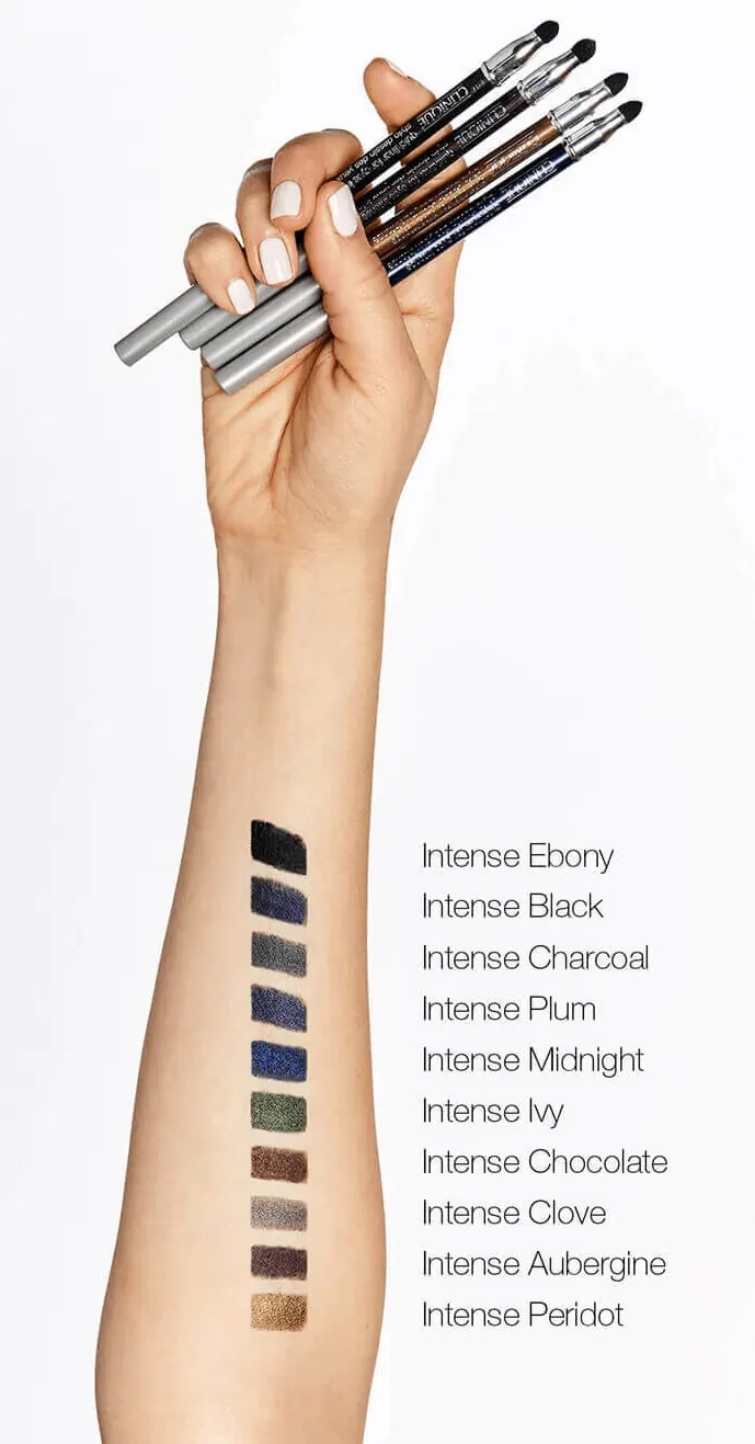 Олівець для очей - Clinique Quickliner For Eyes Intense, Intense Midnight - фото N2