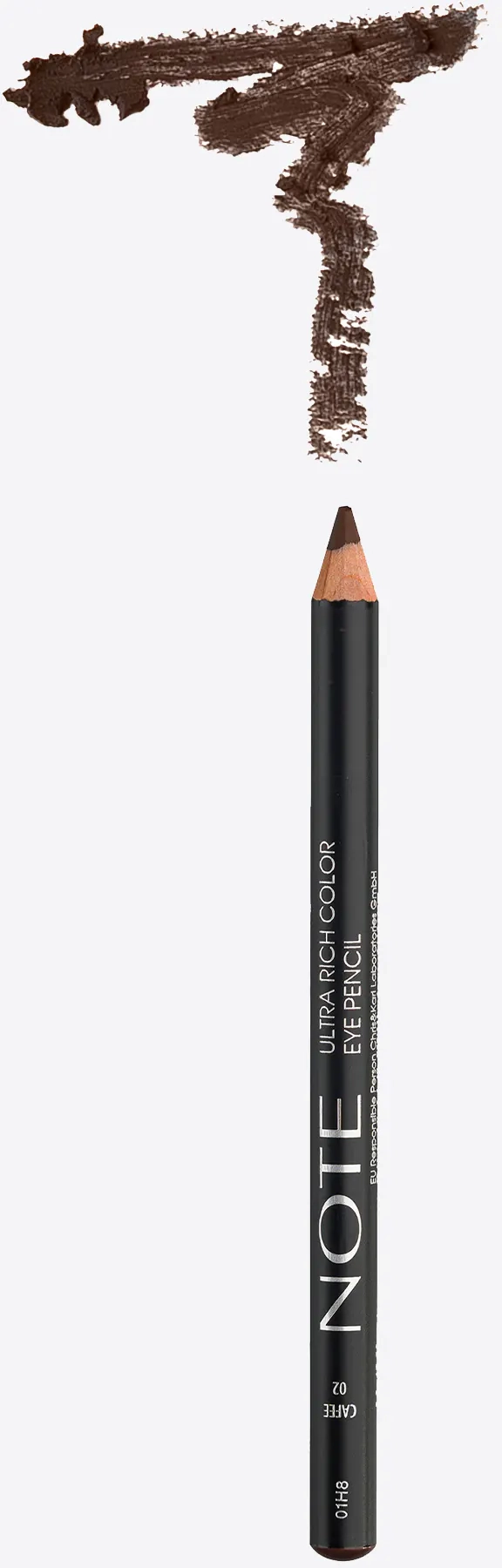 Ультранасыщенный карандаш для глаз - Note Ultra Rich Color Eye Pencil, 02 - Cafee - фото N1