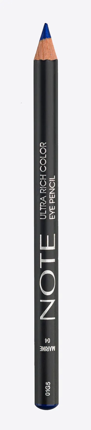 Ультранасыщенный карандаш для глаз - Note Ultra Rich Color Eye Pencil, 04 - Marine - фото N2