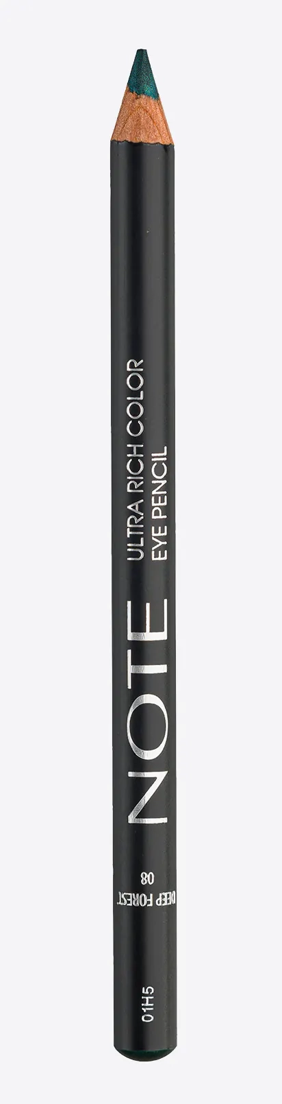 Ультранасыщенный карандаш для глаз - Note Ultra Rich Color Eye Pencil, 08 - Deep Forest - фото N2