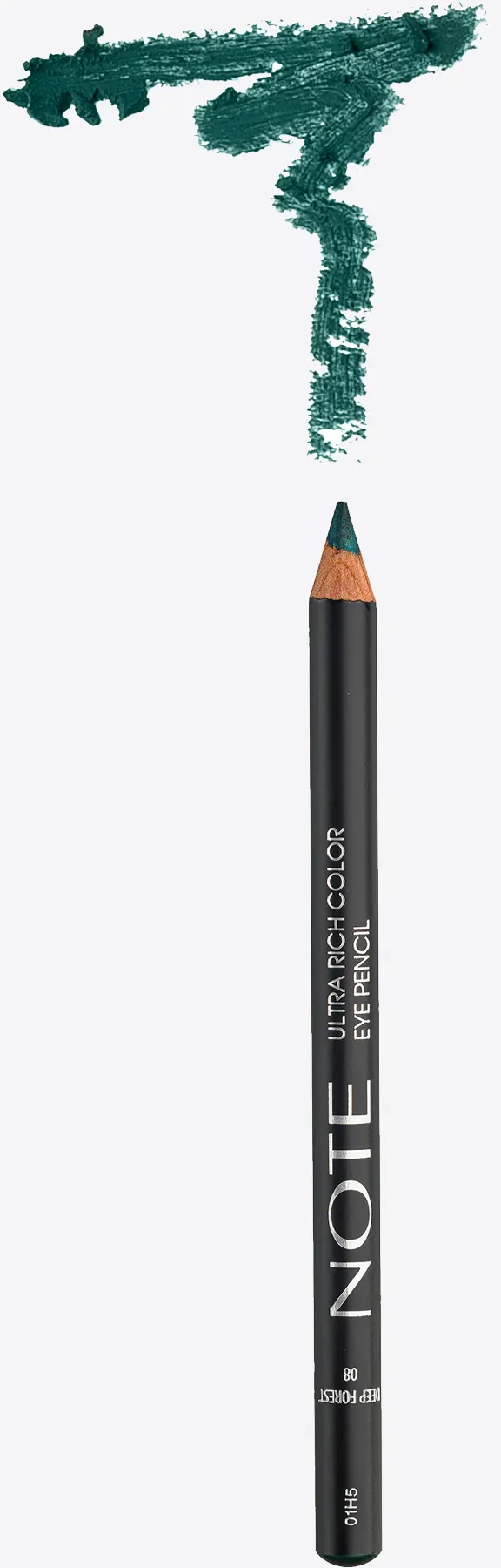 Ультранасыщенный карандаш для глаз - Note Ultra Rich Color Eye Pencil, 08 - Deep Forest - фото N1