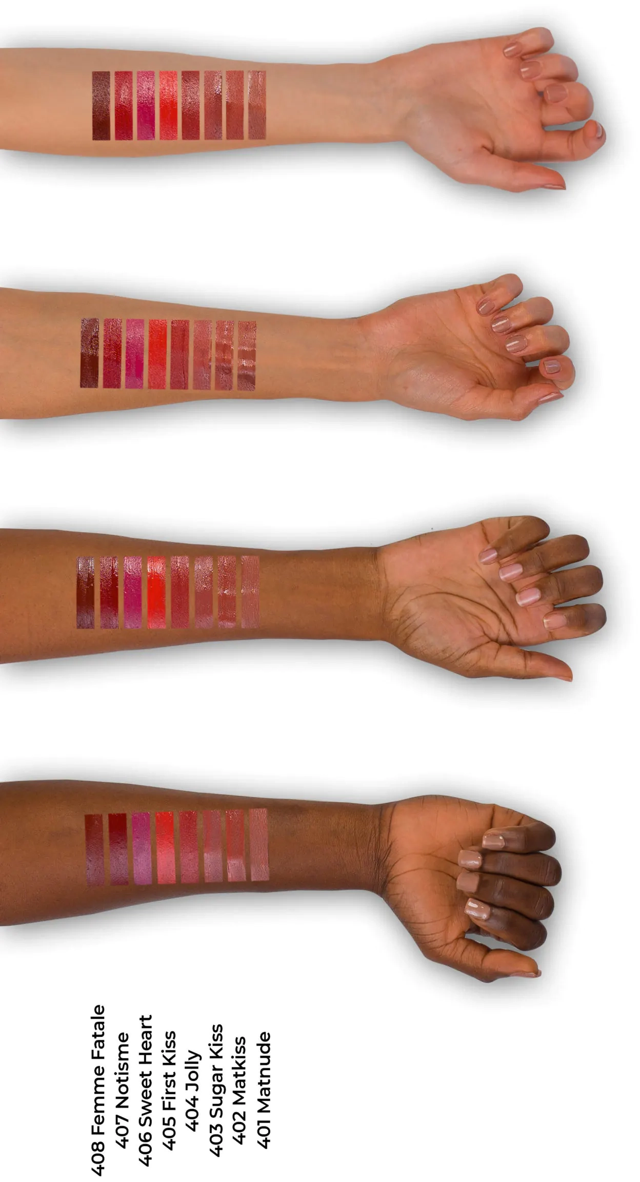 Матовый блеск для губ - Note Mattemoist Lipgloss, 401 - Matnude - фото N4